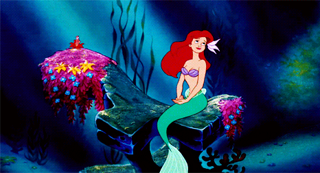 the little mermaid disney GIF