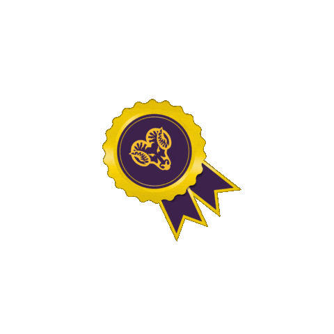 Golden Ram Graduate Sticker by West Chester University