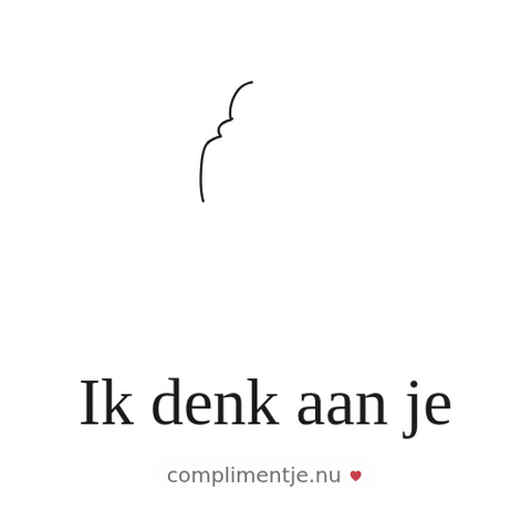 Thinking Of You Steun Sticker by Complimentje