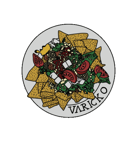 Comida Nachos Sticker by Varicko