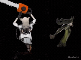 Saw Chainsaw GIF