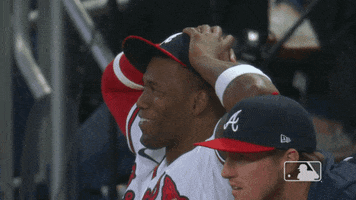 Atlanta Braves Reaction GIF by MLB