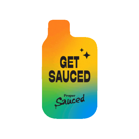 Vape Getsauced Sticker by ProperBrands