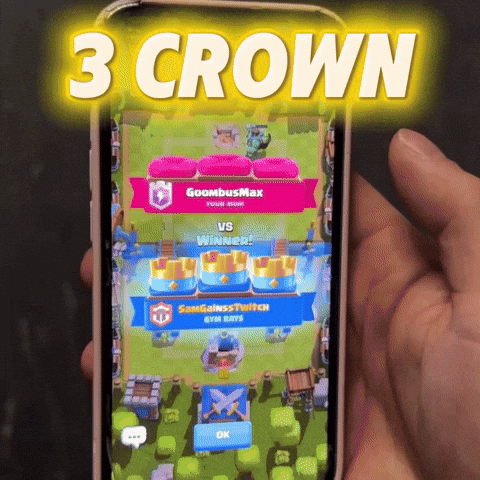 Clash Royale Win GIF