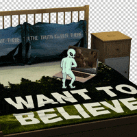 i want to believe scully GIF by Scott Gelber