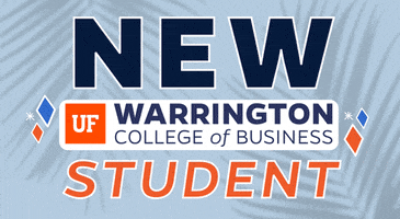 Back To School New Student GIF by UF Warrington College of Business