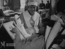 Black And White Hospital GIF by National WWI Museum and Memorial