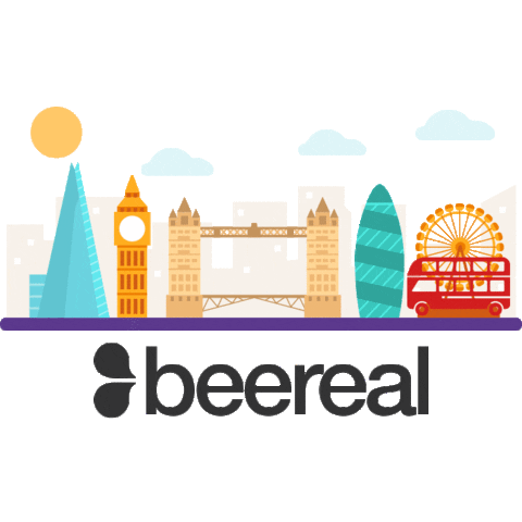 BeeReal Sticker