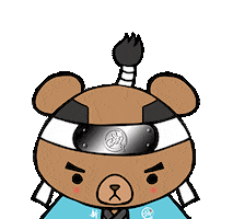 Bear Ends Sticker by Shin-Sen-Gumi