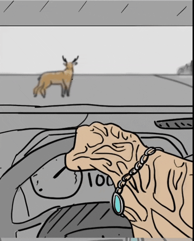 Deer Salmon GIF