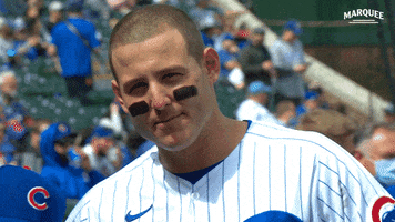 Cubs Rizzo GIF by Marquee Sports Network