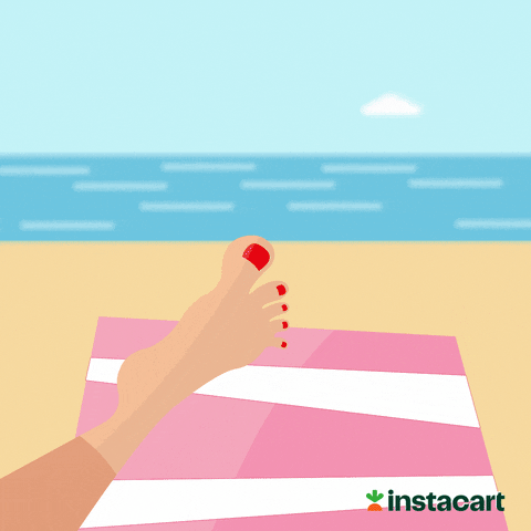 Summer Vacation GIF by Instacart