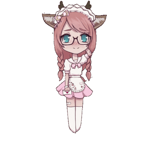 Haruka Sticker by Meian Maid Cafe