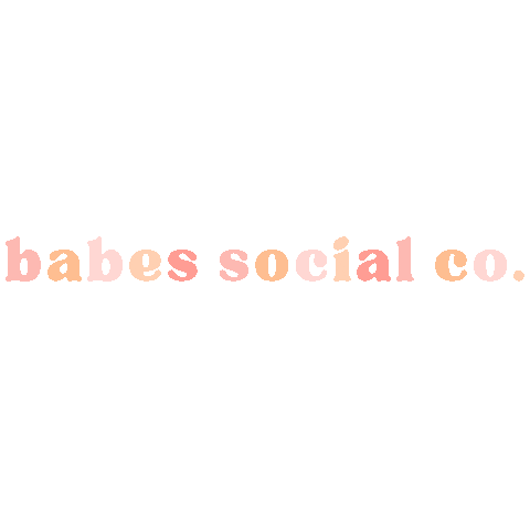 Babes Social Co. Sticker