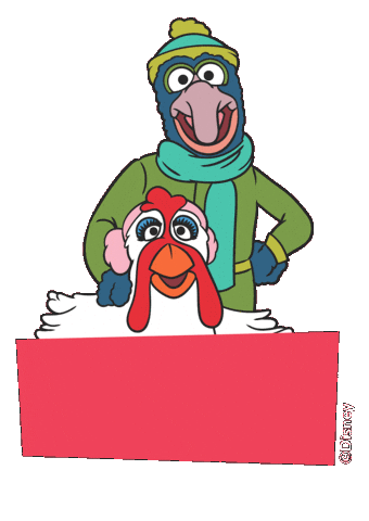 Muppet Christmas Muppets Sticker by Disney Sports