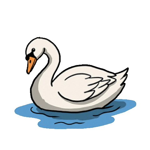 Schwan Sticker by startgmbh