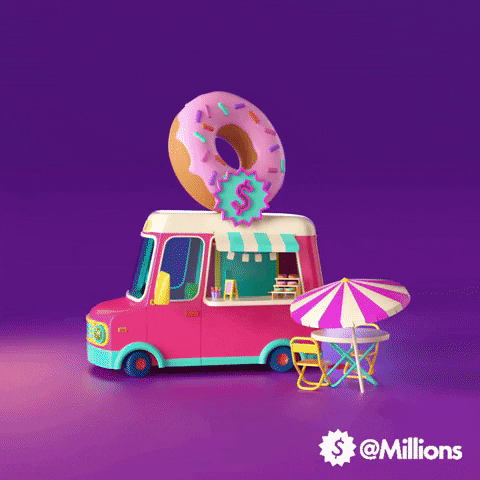 Ice Cream Truck GIF by Millions
