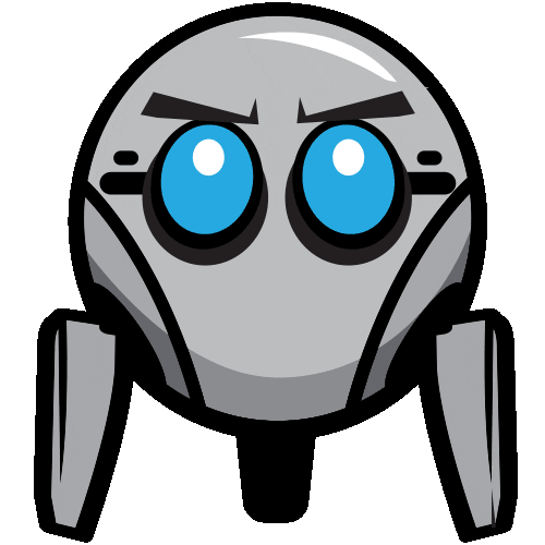 Orange Nebula Sticker