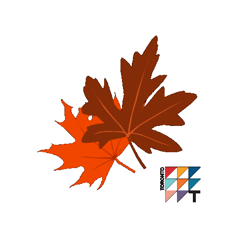 Fall Autumn Sticker by Trebas Institute Toronto