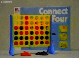 80s connect four GIF