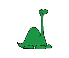 Brontosaurus Praha Sticker