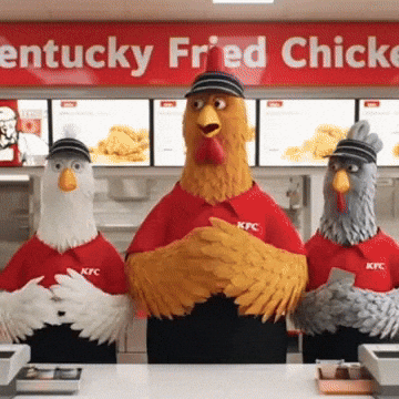 Chickens For Kfc GIF