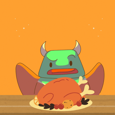 Thanksgiving Overeating GIF