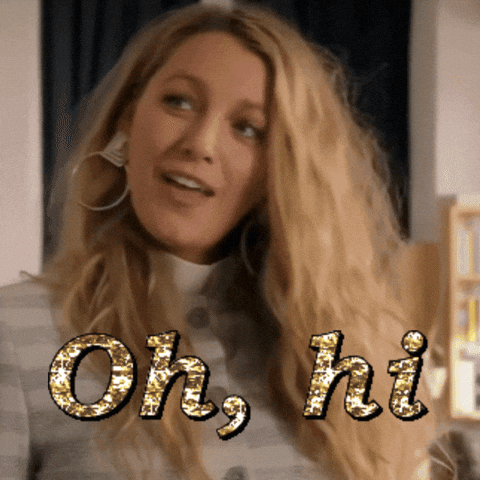 Greeting Oh Hello GIF by Blake Lively Fan