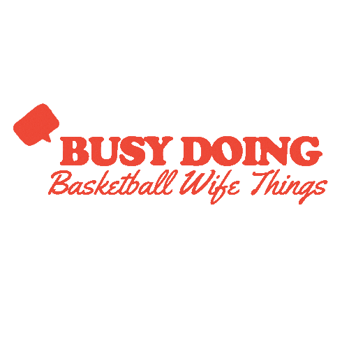 Basketball Wags Sticker by Carter Ray Designs