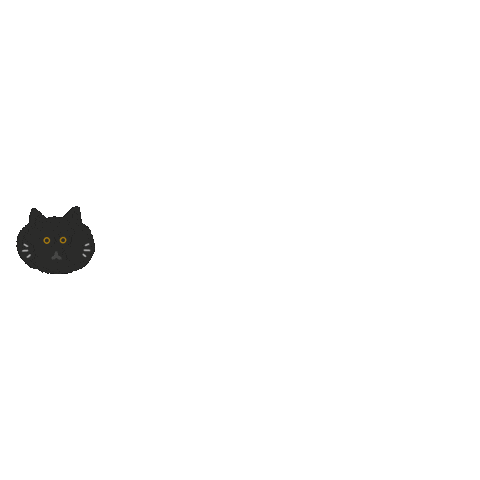 Cat Line Sticker