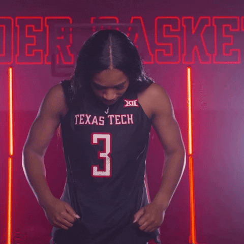 Jasmine Shavers GIF by Texas Tech Women's Basketball