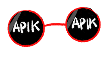 Kacamata Sticker by Kaley Skincare