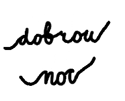 Dobrounoc Sticker