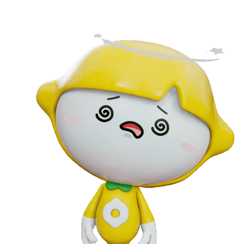 Mascot Lemon Sticker