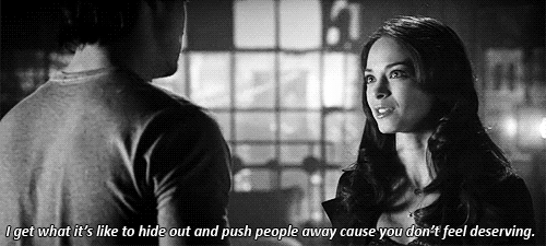 Image result for push each other away gif