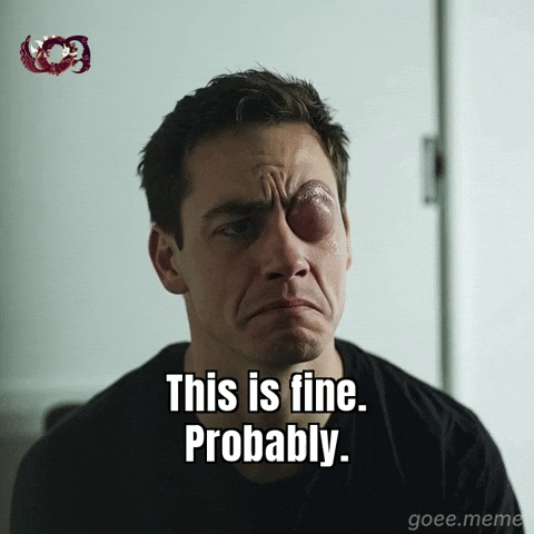 Nervous GIF by Goeememe