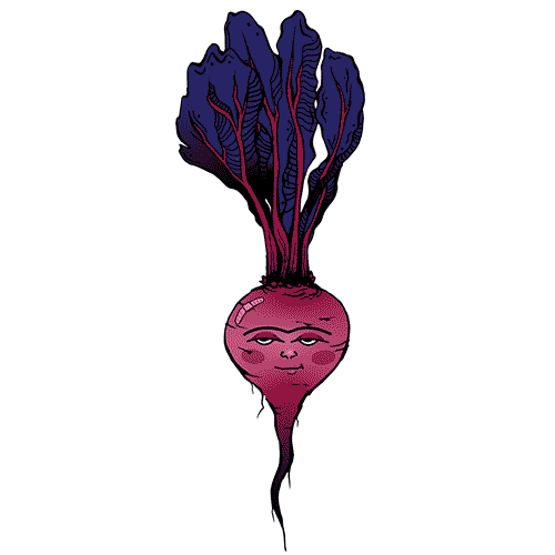 Vegan Blinking Sticker