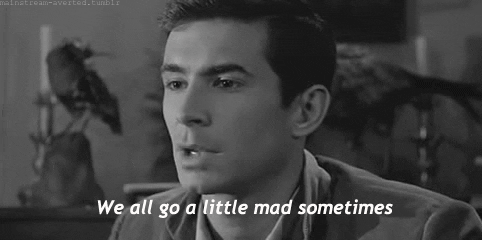 Mad Norman Bates GIF - Find & Share on GIPHY