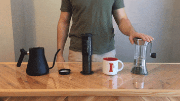 benputano coffee specialty coffee aeropress handground GIF