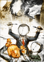 War Halloween GIF by Alex Boya