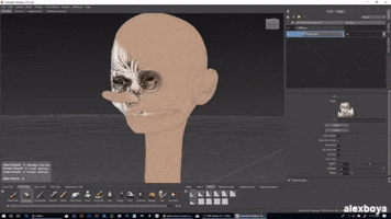 3D Face GIF by Alex Boya
