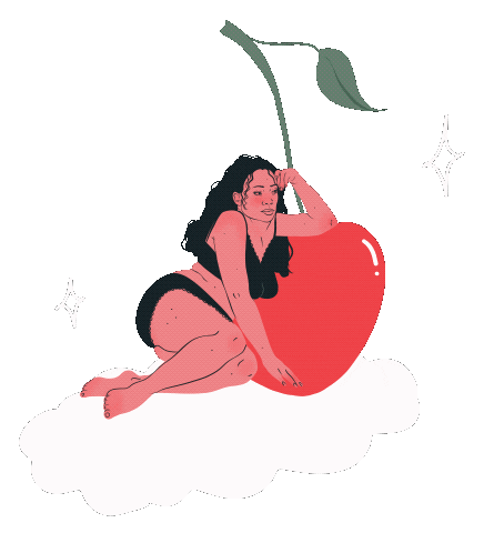 Relaxed Lingerie Sticker