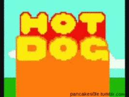 hot dog to-be-brave GIF