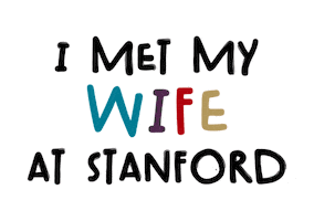 Stanford University Wife Sticker by Stanford Alumni Association