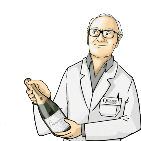 Celebrating Sticker by Quimatic