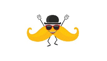 Mustache Eatdrinkgodandy Sticker by Dandy