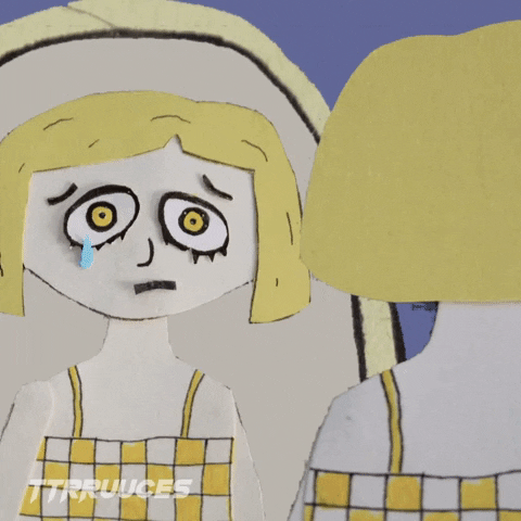 Sad Girl Crying GIF by TTRRUUCES