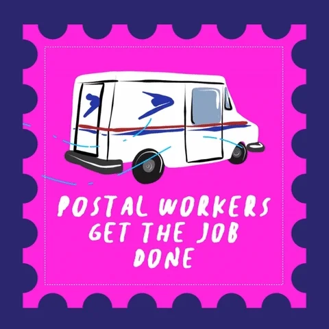 Post Office Letter GIF by INTO ACTION