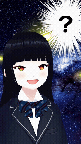 Space Cat Vtuber GIF