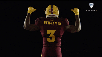 Football Jersey GIF by Pac-12 Network